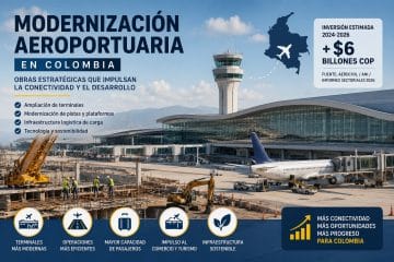 Modernización aeroportuaria en Colombia