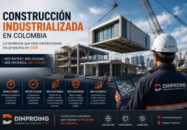 Construcción industrializada en Colombia - Industrialización de la construcción - Construcción modular - Construcción prefabricada