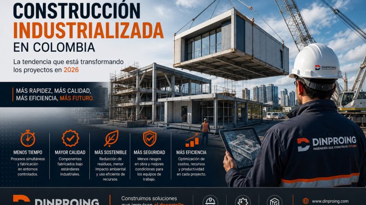 Construcción industrializada en Colombia - Industrialización de la construcción - Construcción modular - Construcción prefabricada