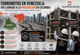 Ingenieros realizando evaluación estructural de una edificación para reforzamiento sísmico en Colombia.