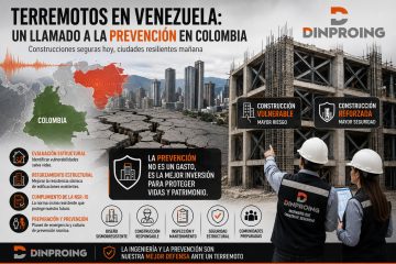 Ingenieros realizando evaluación estructural de una edificación para reforzamiento sísmico en Colombia.