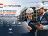 Equipo de interventoría de Dinproing verificando el avance y la calidad de un proyecto de infraestructura.